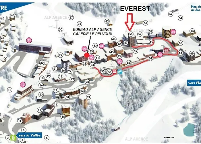 L'everest - 2 Pieces 5 Pers - L'everest - 031ev -plagne Centre Mae-9504 Апартаменты